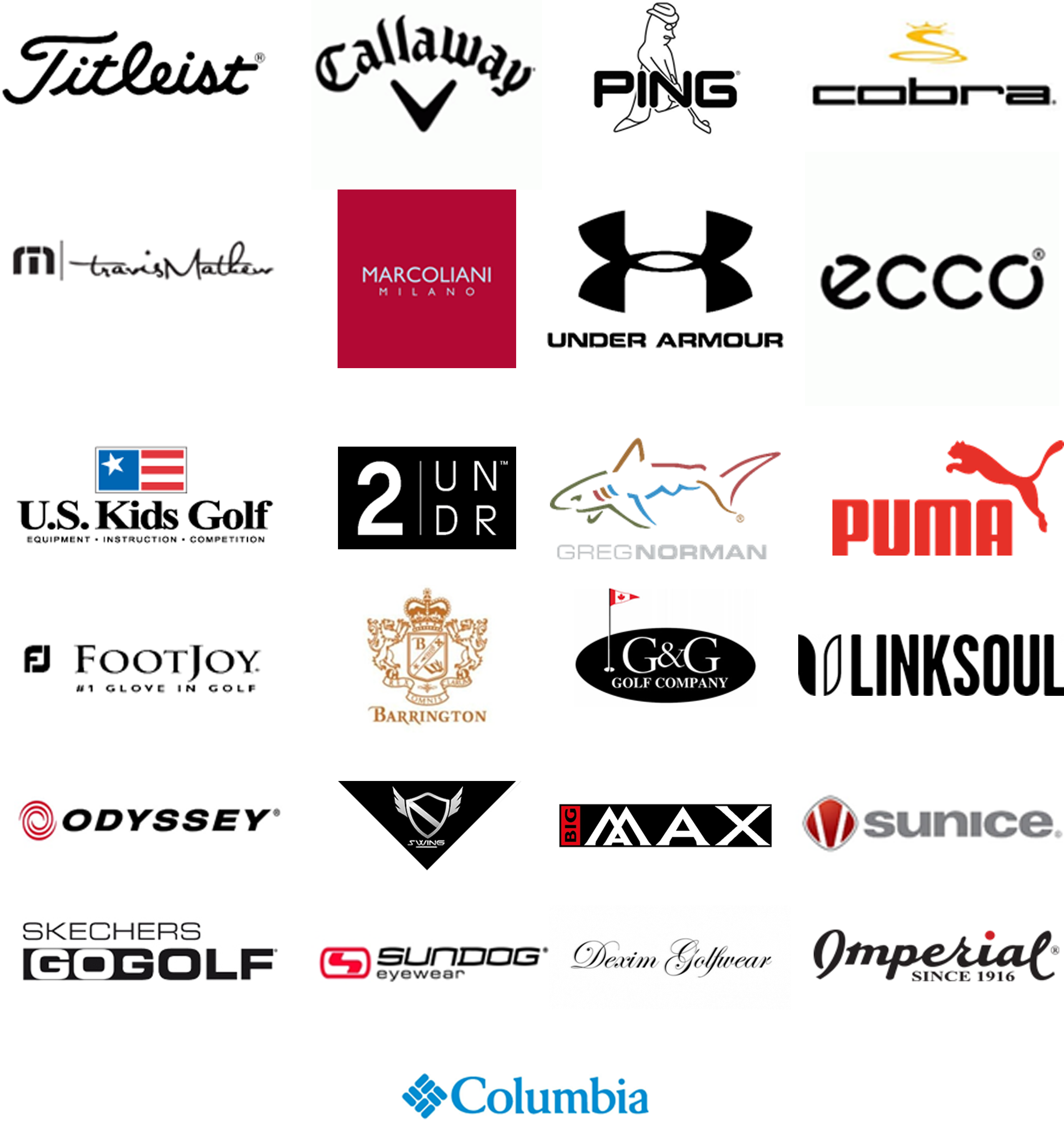 Pro Shop Brands : Kamloops Golf & Country Club