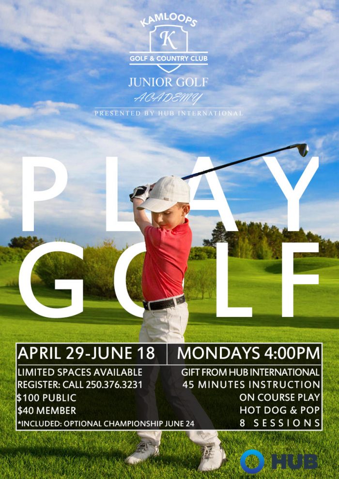 Junior Night Kamloops Golf Country Club